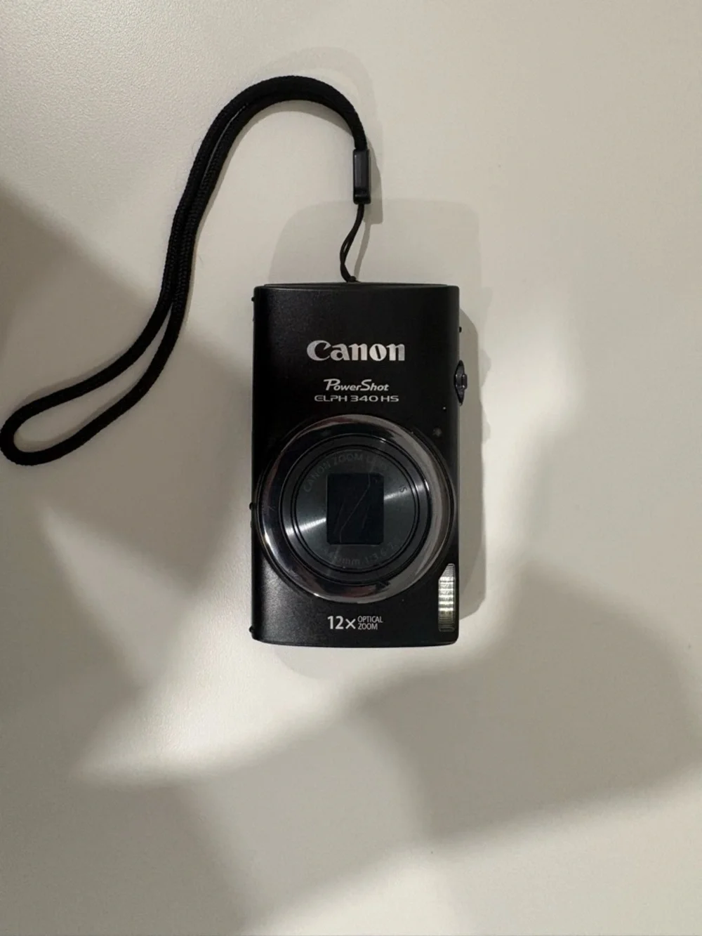 Canon PowerShot ELPH 340 HS Digital Camera - Black